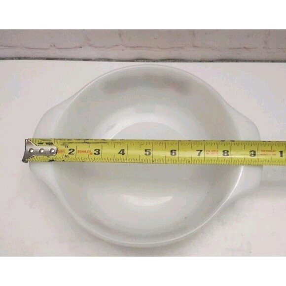 Vintage Fire King Anchor Hocking Fruit Harvest #436 Round Casserole Dish 1 Qt - Picture 5 of 6